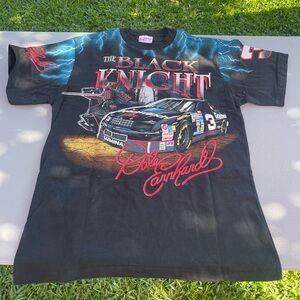 NASCAR vintage Dale Earnhardt The Black Knight graphic T-Shirt XL